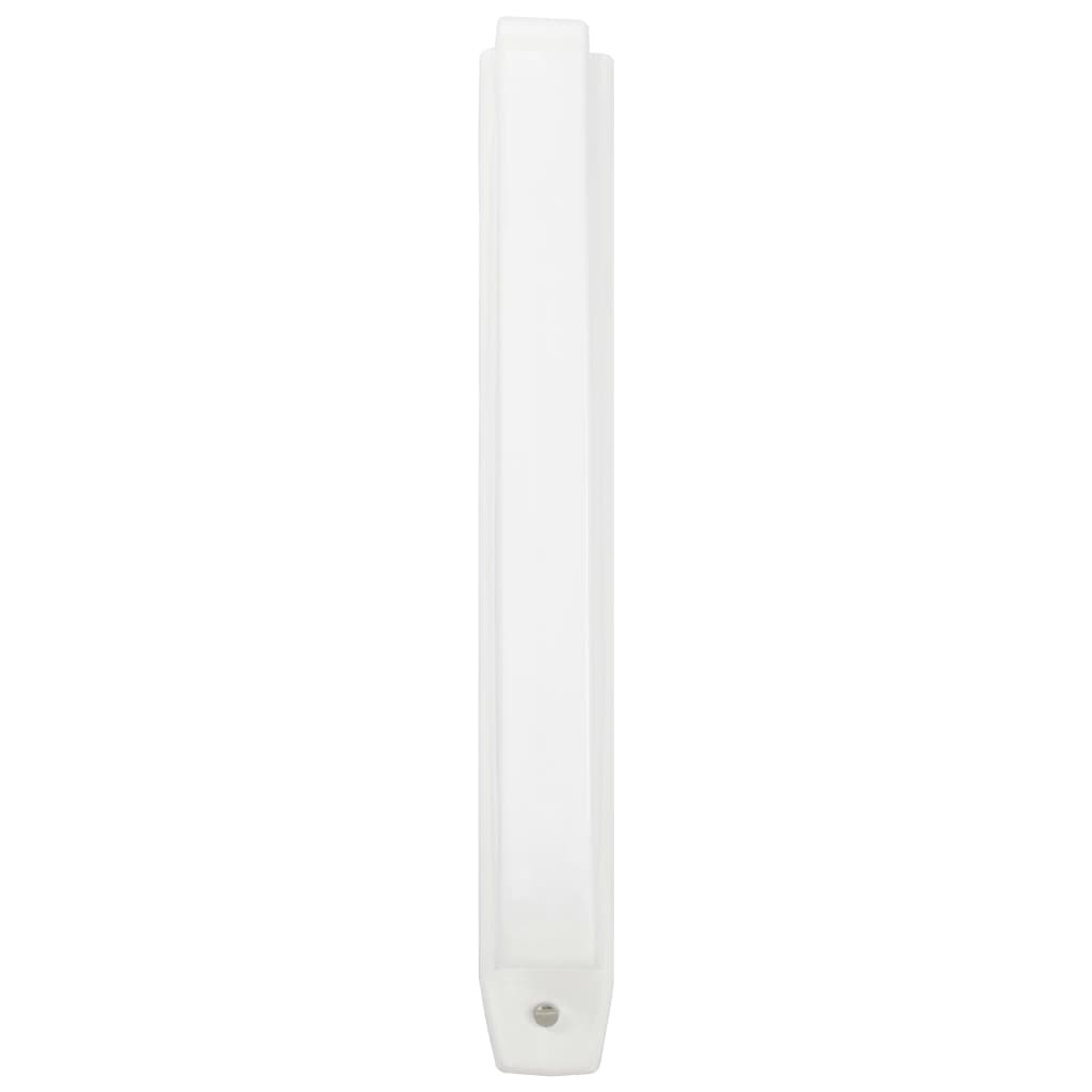 vidaXL Urinal Trennwand Wandmontage Keramik Weiß