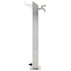 vidaXL Garten-Wassersäule Edelstahl Quadratisch 95 cm