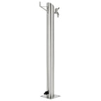 vidaXL Garten-Wassersäule Edelstahl Rund 95 cm