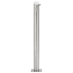 vidaXL Garten-Wassersäule Edelstahl Rund 95 cm