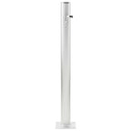 vidaXL Garten-Wassersäule Aluminium 95 cm