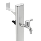 vidaXL Garten-Wassersäule Aluminium 95 cm
