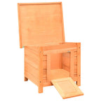 vidaXL Katzenhaus 50x46x43,5 cm Kiefernholz & Tannenholz