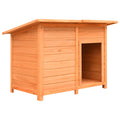 vidaXL Hundehütte Kiefernholz & Tannenholz 120x77x86 cm