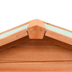 vidaXL Kaninchenstall 310x70x87 cm Kiefernholz & Tannenholz