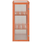 vidaXL Gewächshaus-Schrank Holz 75x47x109 cm