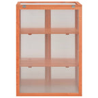 vidaXL Gewächshaus-Schrank Holz 75x47x109 cm