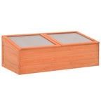 vidaXL Frühbeet Holz 100x50x34 cm