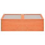 vidaXL Frühbeet Holz 100x50x34 cm