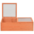 vidaXL Frühbeet Holz 100x50x34 cm
