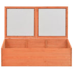 vidaXL Frühbeet Holz 100x50x34 cm