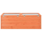 vidaXL Frühbeet Holz 100x50x34 cm