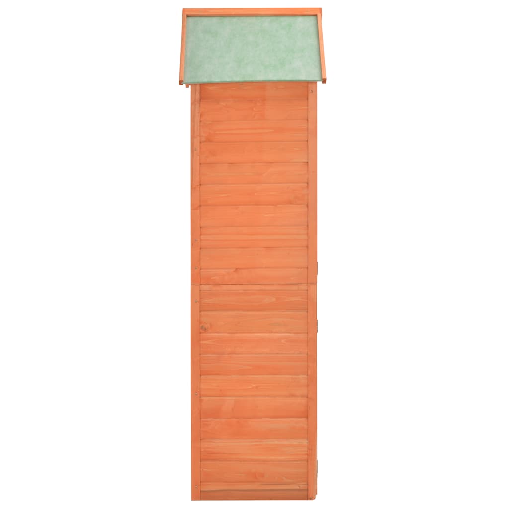 vidaXL Garten-Geräteschuppen 71x60x213 cm Holz