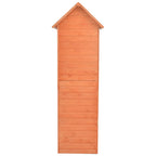 vidaXL Garten-Geräteschuppen 71x60x213 cm Holz