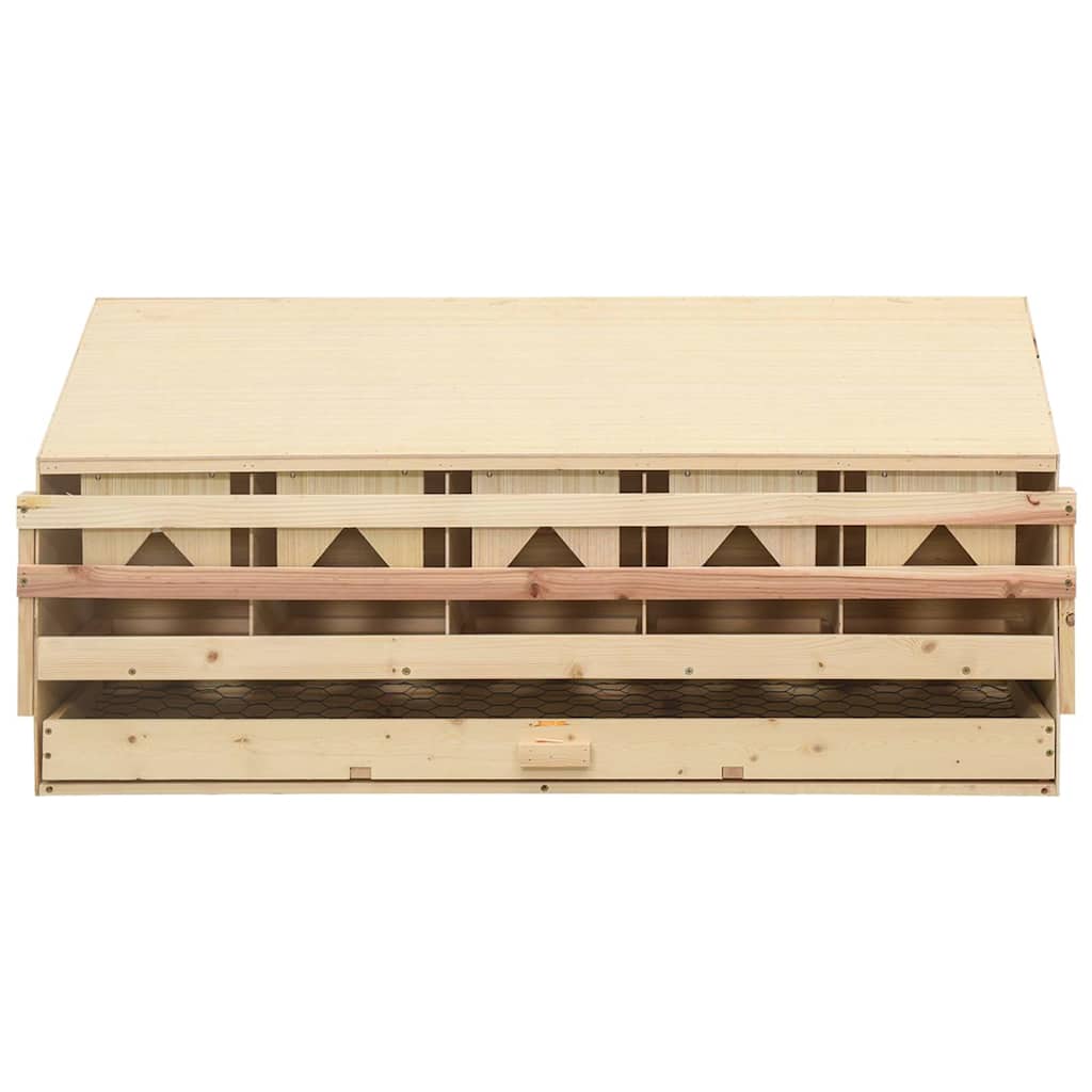 vidaXL 5er Legenest 117x33x54 cm Massivholz Kiefer