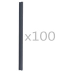 vidaXL Clips für Sichtschutzstreifen 100 Stk. PVC Transparent