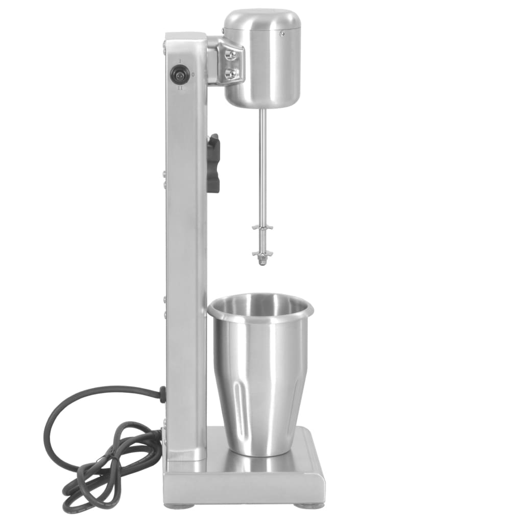 vidaXL Milchshake-Mixer Edelstahl 1 L
