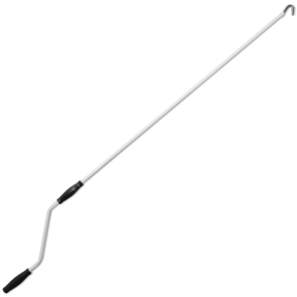 vidaXL Gelenkarmmarkise 350 cm Blau/Weiß