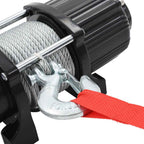 vidaXL Elektrische Seilwinde 12 V 4500 lbs 2040 kg mit Fernbedienung