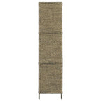 vidaXL 3-teiliger Paravent Braun 116×160 cm Wasserhyazinthe