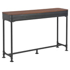 vidaXL Konsolentisch mit 2 Schubladen 120x30x75 cm Massivholz Tanne