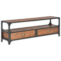 vidaXL TV-Schrank mit 2 Schubladen 120x30x40 cm Massivholz Kiefer