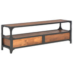 vidaXL TV-Schrank mit 2 Schubladen 120x30x40 cm Massivholz Kiefer