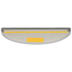 vidaXL 15 Stk. Treppenmatten Hellgrau 56 x 17 x 3 cm