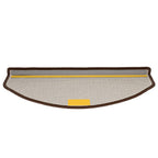 vidaXL Stufenmatten 15 Stk. 65x24x4 cm Kaffeebraun Halbrund Groß