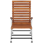 vidaXL Outdoor Liegestuhl Akazienholz Massiv