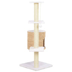 vidaXL Katzen-Kratzbaum Sisal Seegras