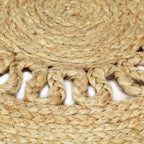 vidaXL Teppich Handgefertigt Geflochten Jute 150 cm