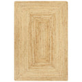 vidaXL Teppich Handgefertigt Jute Natur 80x160 cm