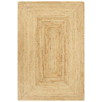 vidaXL Teppich Handgefertigt Jute Natur 80x160 cm