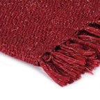 vidaXL Decke Bordeauxrot 220 x 250 cm Polyester