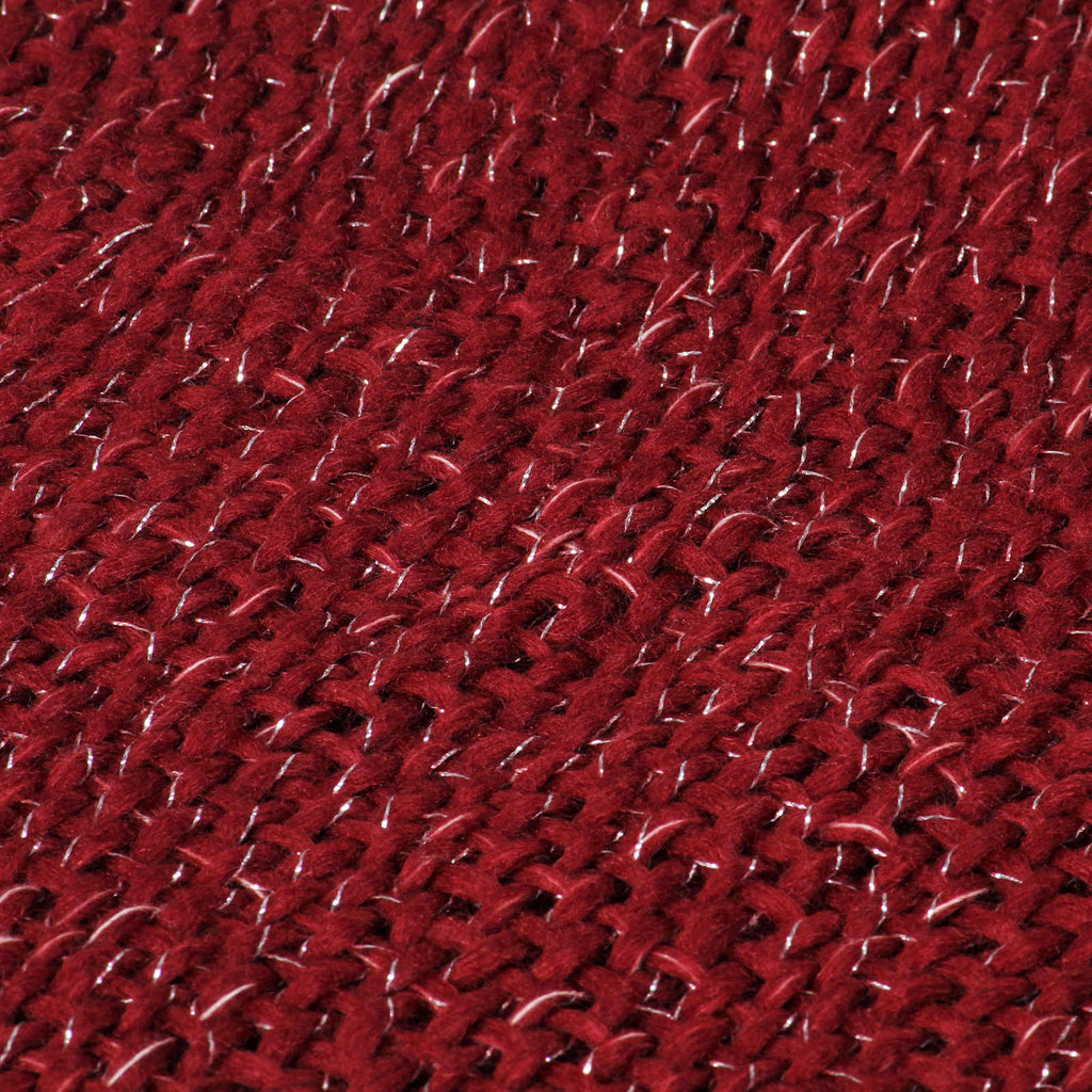vidaXL Decke Bordeauxrot 220 x 250 cm Polyester