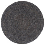 vidaXL Tischsets 4 Stk. Natur 38 cm Rund Jute
