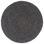 vidaXL Tischsets 6 Stk. Natur 38 cm Rund Jute