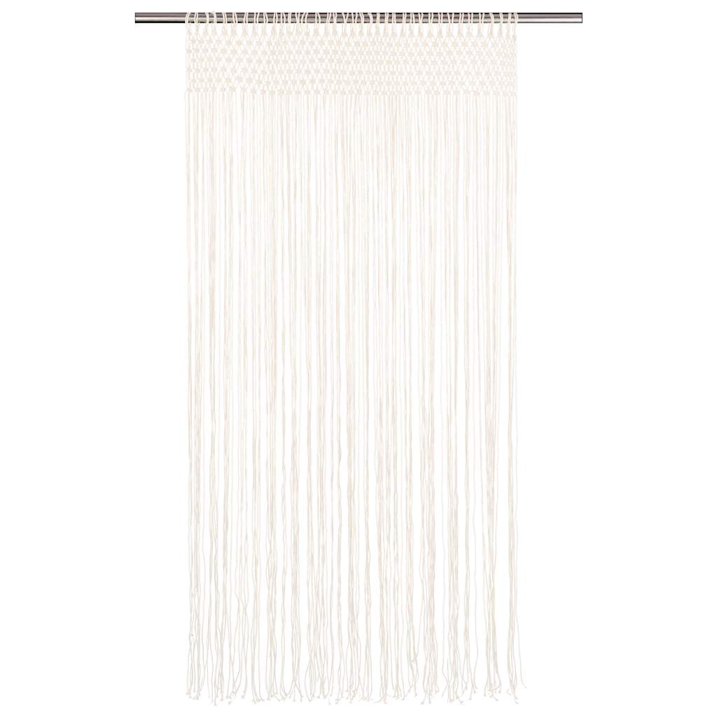 vidaXL Makramee Vorhang 140×240 cm Baumwolle