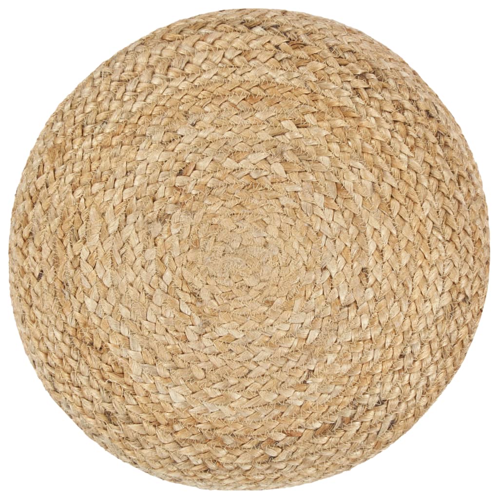vidaXL Handgefertigter Sitzpuff 45 x 30 cm Jute