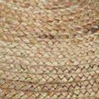 vidaXL Handgefertigter Sitzpuff 45 x 30 cm Jute