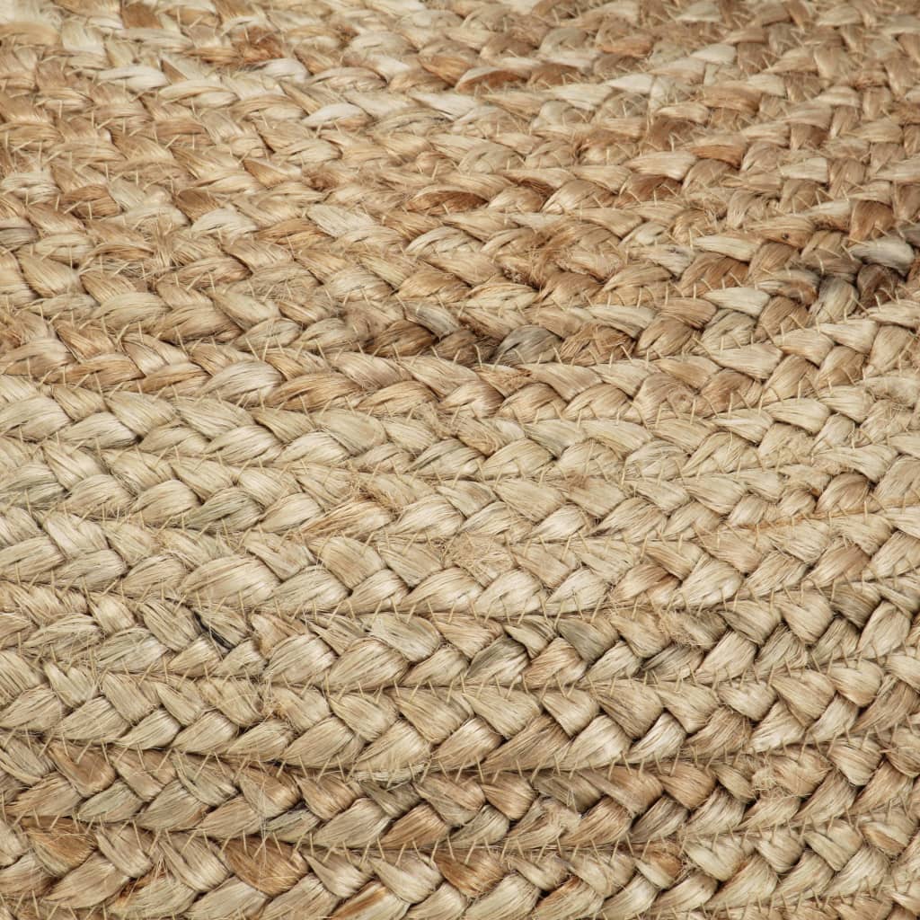 vidaXL Handgefertigter Sitzpuff 45 x 30 cm Jute