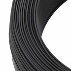 vidaXL Zaun-Bindedraht 250 m 0,9/1,4 mm Stahl Anthrazit