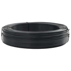 vidaXL Zaun-Bindedraht 25 m 1,4/2 mm Stahl Grün