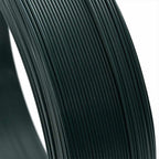 vidaXL Zaun-Bindedraht 250 m 2,3/3,8 mm Stahl Schwarzgrün