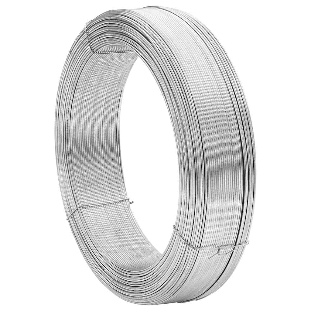 vidaXL Zaun-Bindedraht 250 m 1,4 mm Stahl