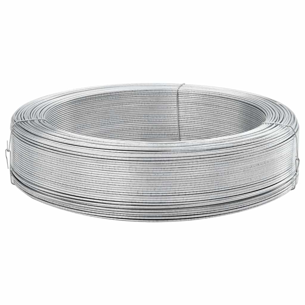 vidaXL Zaun-Bindedraht 250 m 1,4 mm Stahl