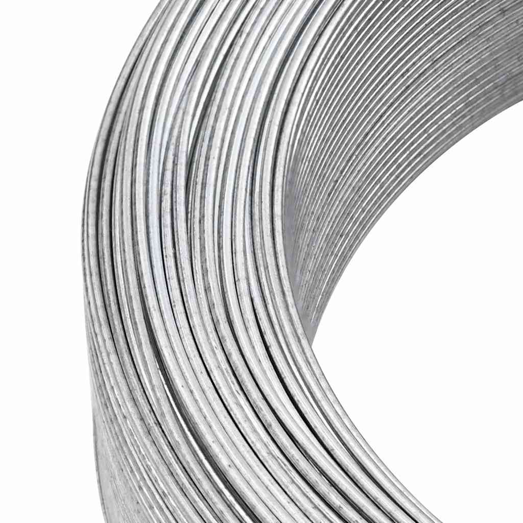 vidaXL Zaun-Bindedraht 250 m 1,4 mm Stahl