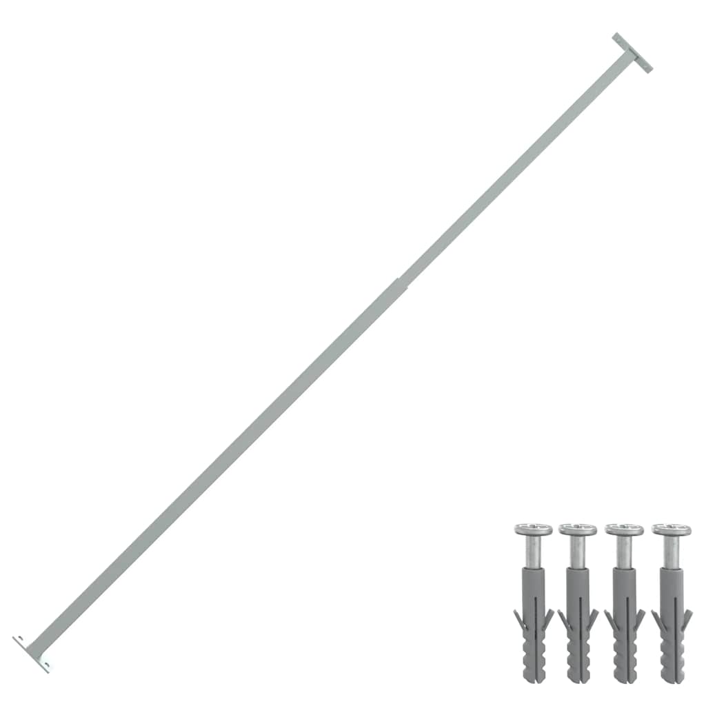 vidaXL Einstellbare Fenster-Sicherheitsstange 710-1200 mm