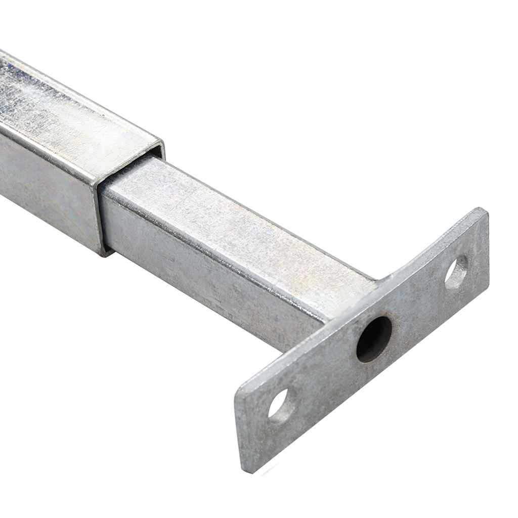 vidaXL Einstellbare Fenster-Sicherheitsstangen 3 Stk. 710-1200 mm